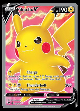 170/185 Pikachu V