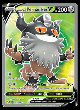 183/196 Galarian Perrserker V