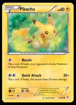 26/83 Pikachu