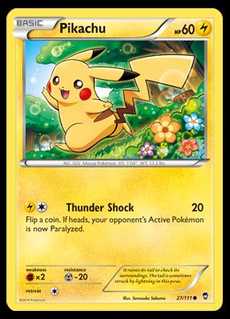 27/111 Pikachu