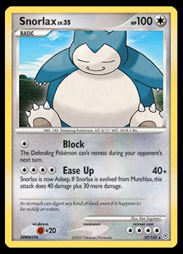 37/130 Snorlax
