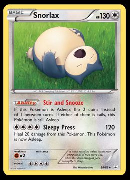 58/83 Snorlax