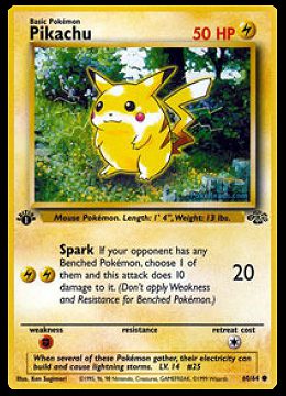 60/64 Pikachu