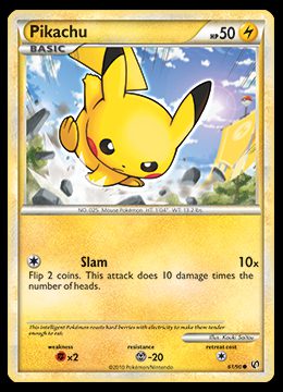 61/90 Pikachu