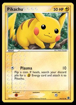 74/112 Pikachu