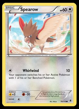 78/119 Spearow