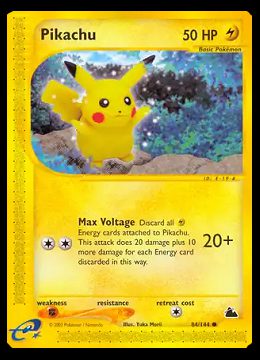 84/144 Pikachu