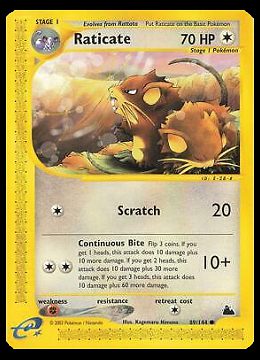 89/144 Raticate