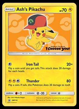 SM110 Ash's Pikachu