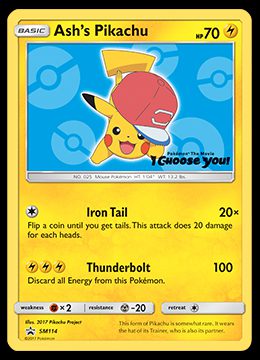 SM114 Ash's Pikachu