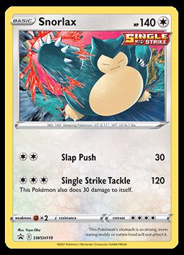 SWSH119 Snorlax