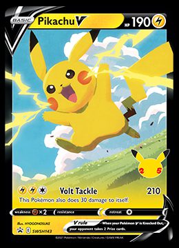 SWSH143 Pikachu V