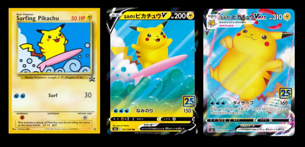 Pikachu Cards in Celebrations - Possible Chase cards? - Coded Yellow