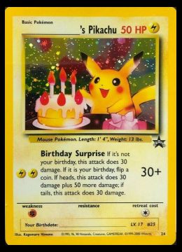 WOTC 24 Pikachu