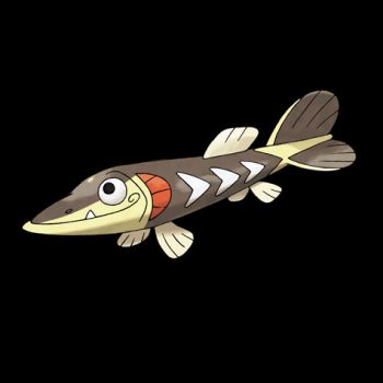 Arrokuda Pokedex 846 Coded Yellow