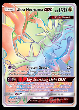 140/131 Ultra Necrozma GX