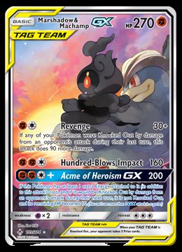 199/214 Marshadow & Machamp