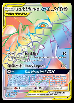 224/214 Lucario & Melmetal GX