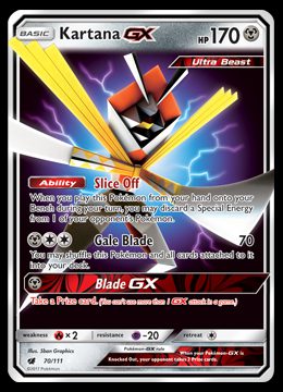 70/111 Kartana GX