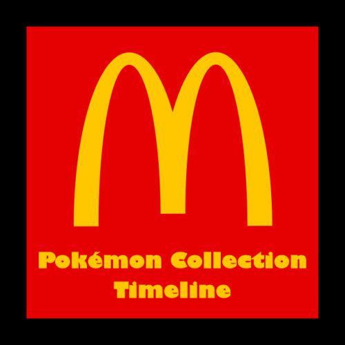 Pokémon McDonalds Collection Timeline