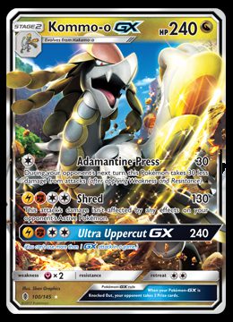 100/145 Kommo-o GX
