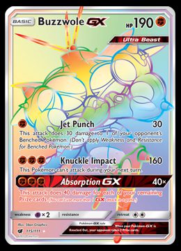 115/111 Buzzwole GX