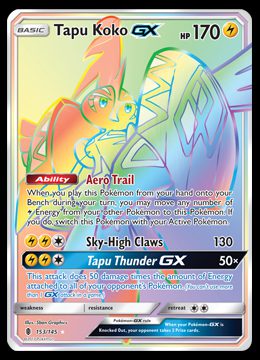 153/145 Tapu Koko GX