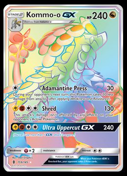 159/145 Kommo-o GX