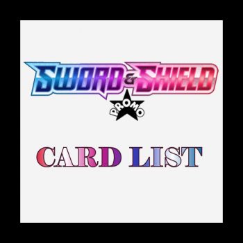 Sword and Shield Promo Cards List