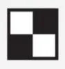 Black and White Base Symbol