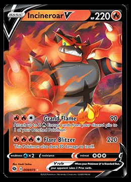 008/073 Incineroar V