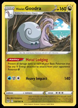 134/196 Hisuian Goodra