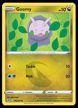 Goomy Pokédex 704 & Card List