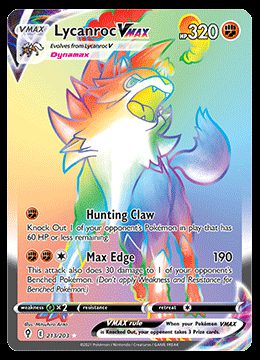 213/203 Lycanroc VMAX