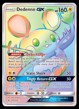 219/214 Dedenne GX