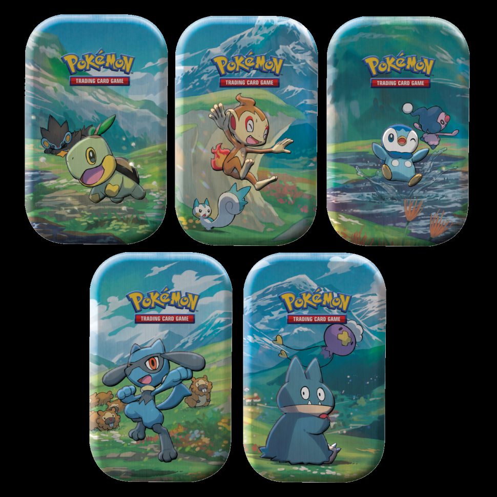 Sinnoh Stars Mini Tins - Coded Yellow Sinnoh Stars Mini Tins - Coded Yellow