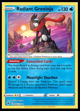 046/189 Radiant Greninja