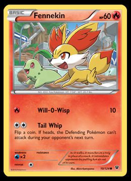 10/124 Fennekin