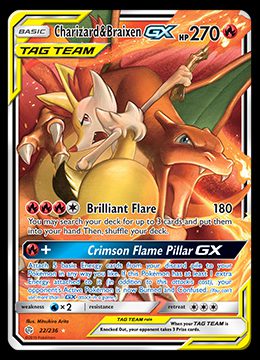 22/236 Charizard & Braixen GX