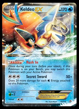 45/113 Keldeo EX