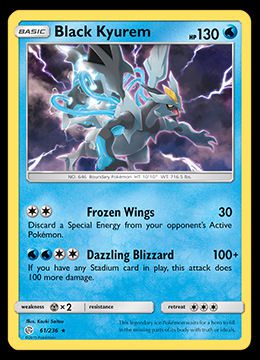 61/236 Black Kyurem