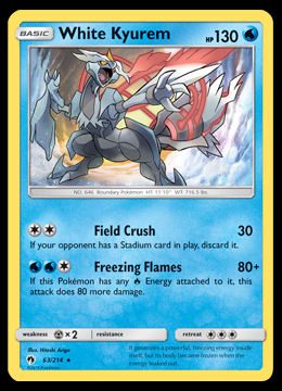 63/214 White Kyurem