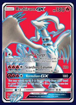 65/70 Reshiram GX