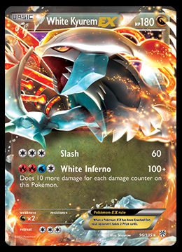 96/135 White Kyurem EX