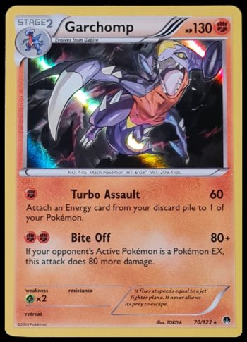 70/122 Garchomp Mirror Holo