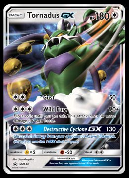 SM134 Tornadus GX
