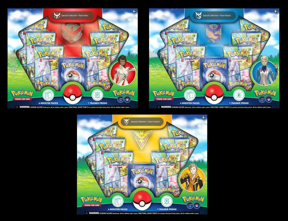 Pokémon Go TCG Special Collections