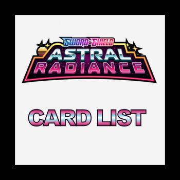 Astral Radiance Card List