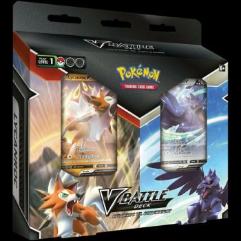 Lycanroc V vs Corviknight V Battle Deck