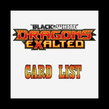 Dragons Exalted Card List